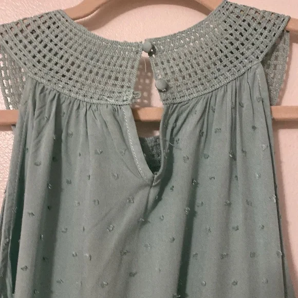 Blu Pepper tank top with dot embellishment - Picture 3 of 5